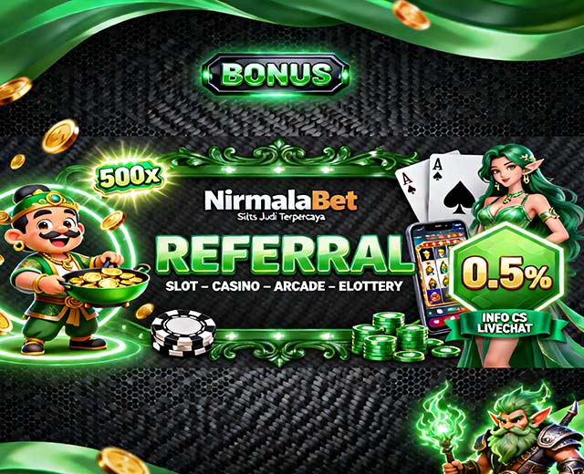 Nirmalabet Judi Slot Online Anti Rungkad RTP Tinggi